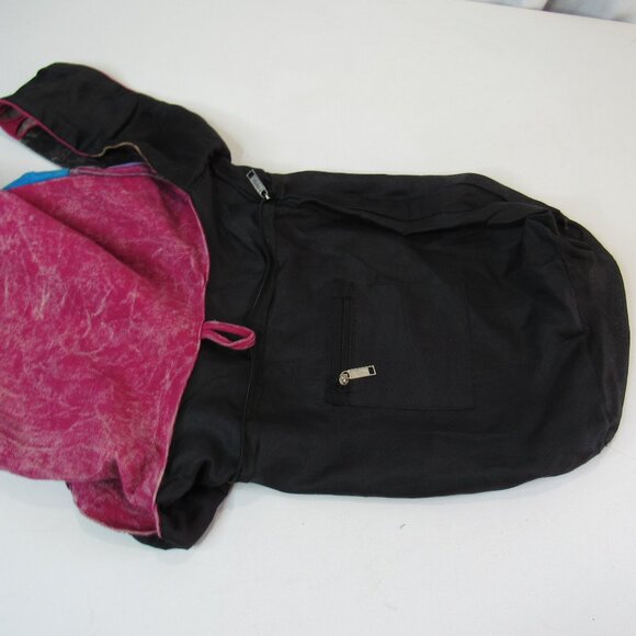 Colorful Bahamas Hobo Cotton Sling Cross Body Messenger Shoulder Bag - Picture 3 of 7